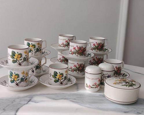 Villeroy & Boch - Koffieservies voor 12 (28) - Botanica -, Antiek en Kunst, Antiek | Meubels | Tafels