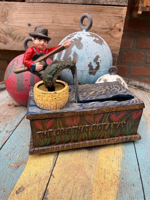 Decoratief ornament - Mechanische spaarpot - Europa, Antiquités & Art, Curiosités & Brocante