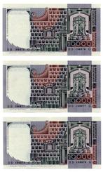 Italië. - 3 X 10.000 Lire Macchiavelli 1978 numeri, Postzegels en Munten