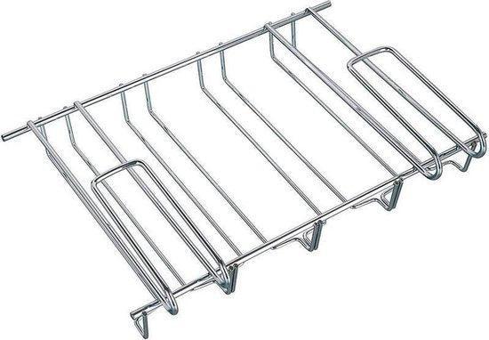 2dekans | Wijnrek voor 12 glazen - 34x25x9cm - Zilverkleurig, Huis en Inrichting, Woonaccessoires | Wijnrekken, Ophalen of Verzenden
