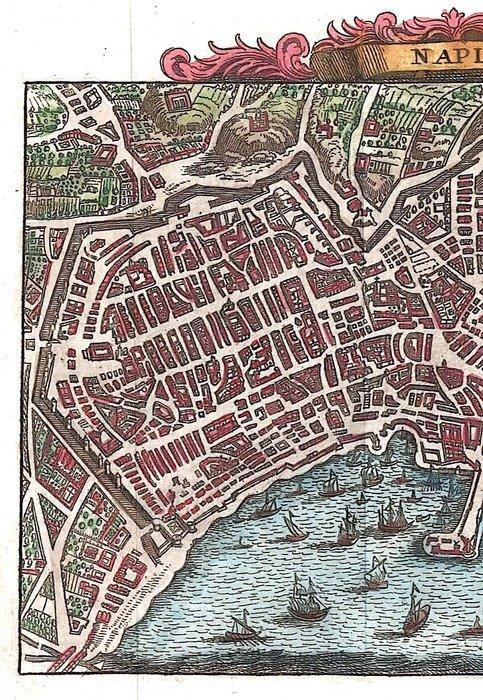 Italië - Napels; Rogissart - Naples - 1701-1720, Livres, Atlas & Cartes géographiques