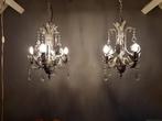 Plafondlamp - metal - Twee hanglampen