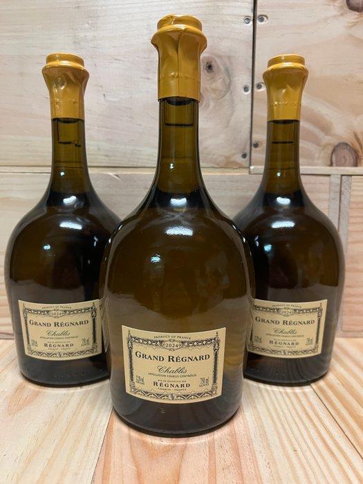 2024 “Grand Regnard” de Ladoucette - Chablis - 3 Flessen, Collections, Vins