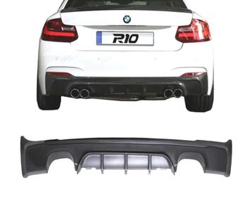 Diffuseur Arrière Pour Bmw F22 13-15 Pack M Noir Mat, Verzenden