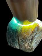 Saffier Prachtig stuk! Multi Color Extreem zeldzame enorme