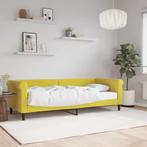 vidaXL Slaapbank met matras 80x200 cm fluweel geel, Verzenden, Nieuw