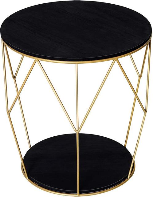 Meubelset - Trendy - Opbergruimte - Goud/Zwart, Huis en Inrichting, Tafels | Bijzettafels, Nieuw, Ophalen of Verzenden