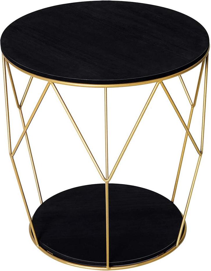 Meubelset - Opbergruimte - Goud/Zwart, Huis en Inrichting, Tafels | Bijzettafels, Nieuw, Ophalen of Verzenden