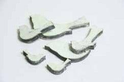 Houten Vogeltjes Groen gemengde maten, Hobby en Vrije tijd, Knutselen, Nieuw