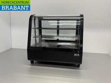 HCB Vitrine réfrigérée Vitrine pâtissière 100 litres 230V, Verzenden