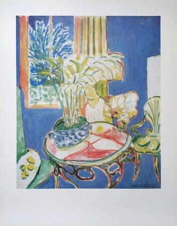 Henri Matisse (1869-1954) (after) - Petit Intérieur Bleu,, Antiek en Kunst, Curiosa en Brocante