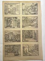 Lyon, G. Rouille, 1563 - 16 Bibel - Holzschnitte aus einer, Antiquités & Art, Antiquités | Livres & Manuscrits
