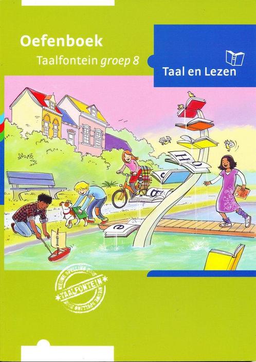 Taalfontein Taal en Lezen Oefenboek groep 8, Livres, Livres scolaires, Envoi