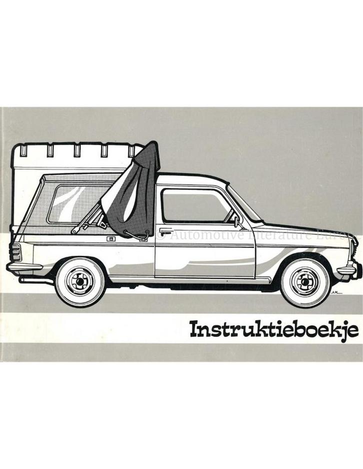 1978 SIMCA 1100 VF2 INSTRUCTIEBOEKJE NEDERLANDS, Auto diversen, Handleidingen en Instructieboekjes