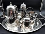 Sheratonn - Koffieservies (5) - Verzilverd - Empire-stijl, Antiek en Kunst