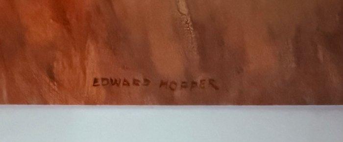 Edward Hopper - “Cape Cod Morning, 1950”. Gesigneerd in de, Antiek en Kunst, Kunst | Tekeningen en Fotografie