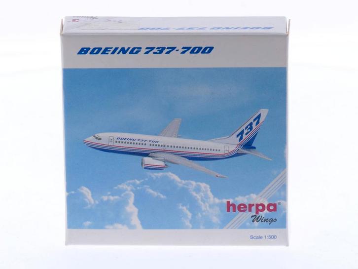 Schaal 1:500 Herpa 511063 Boeing Company Boeing 737-700 R..., Hobby & Loisirs créatifs, Modélisme | Avions & Hélicoptères, Enlèvement ou Envoi