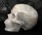 Crâne humain, taillé à la main dans du cristal de quartz et, Antiquités & Art, Curiosités & Brocante