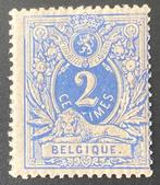 België 1870 - Liggende Leeuw met waardecijfer : 2c, Postzegels en Munten, Gestempeld