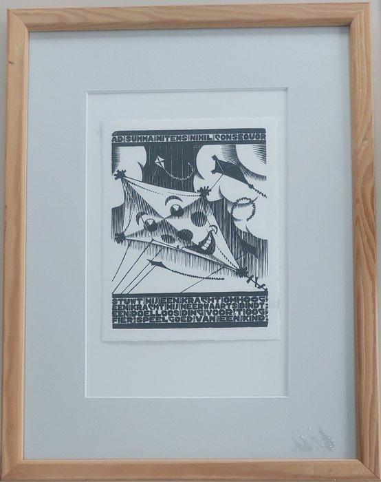 M.C. Escher (1898-1972) - Emblemata IV De Vlieger, Antiek en Kunst, Antiek | Overige Antiek