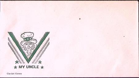 Amerikaanse envelop WWII (lijst optie), Verzamelen, Militaria | Tweede Wereldoorlog, Foto of Poster, Verzenden