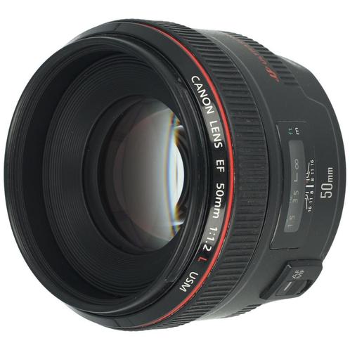 Canon EF 50mm F/1.2 L USM occasion (incl. BTW), Audio, Tv en Foto, Foto | Lenzen en Objectieven, Ophalen of Verzenden