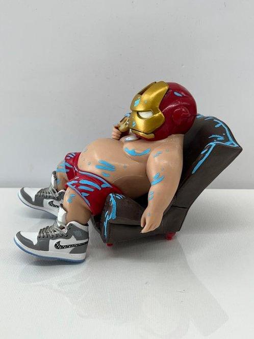 Alvin Silvrants (1979) - Nike Air Jordan I DIOR Iron Man -, Antiek en Kunst, Kunst | Schilderijen | Modern