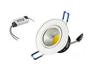 LED Inbouwspot - Wit Licht 6000K - 5W vervangt 45W- Alumini, Huis en Inrichting, Lampen | Spots, Ophalen of Verzenden