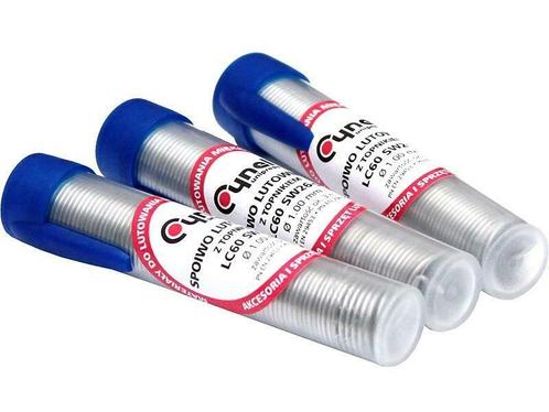 soldeer tin 16 gram 1mm, Doe-het-zelf en Bouw, Elektriciteit en Kabels, Kabel of Snoer, Verzenden