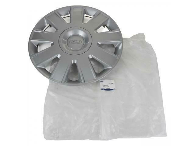 ORIGINAL Wieldekzeil Ford Wheel Cap ZILVER 15 Inch 1251497 v, Auto-onderdelen, Banden en Velgen, Ophalen of Verzenden