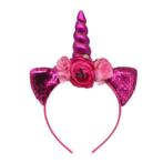 Prinsessenjurk - Unicorn haarband - Roze - Kleedje, Verzenden, Nieuw