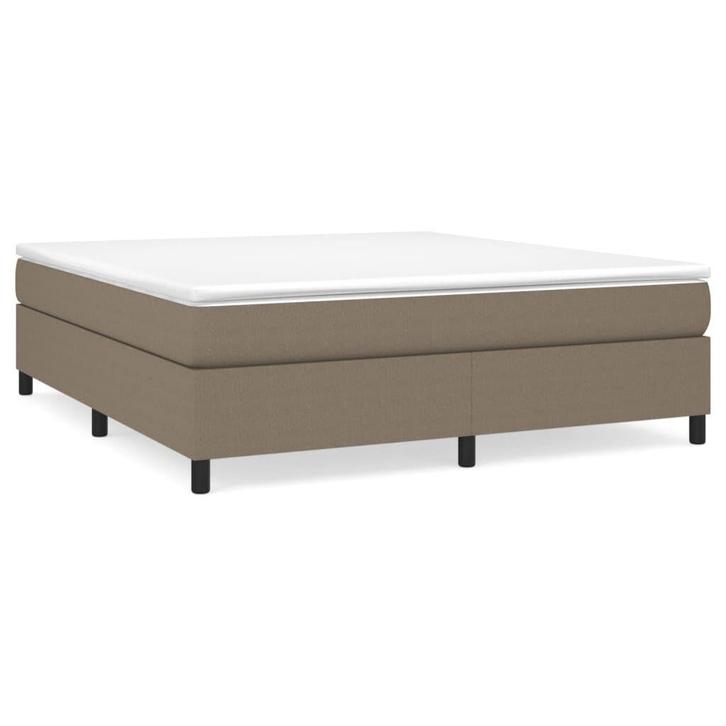 Bedframe Taupe 180x200 | Retour Deal | -40%, Huis en Inrichting, Slaapkamer | Bedden, 180 cm, 200 cm, Overige kleuren, Nieuw, Stof