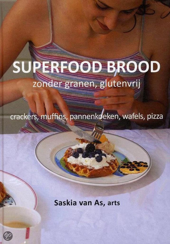 Superfood brood 9789491456398 Saskia van As, Boeken, Kookboeken, Zo goed als nieuw, Verzenden