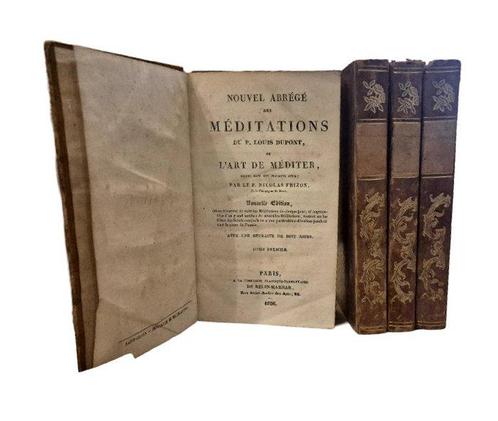 P. Nicolas Frizon - Nouvel Abrégé des Méditations ou Lart, Antiek en Kunst, Antiek | Boeken en Manuscripten