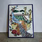 Tegel - Tunesisch keramisch wandpaneel – 12 met de hand