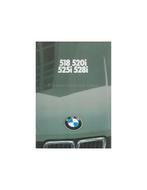 1982 BMW 5 SERIE BROCHURE NEDERLANDS