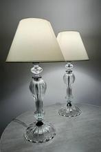 Artelight - Tafellamp (2) - Kristal, Glas, Messing - Twee, Antiek en Kunst