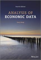 Analysis Of Economic Data 4th Edition 9781118472538, Boeken, Verzenden, Zo goed als nieuw, Gary Koop
