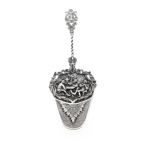 Zilveren taartschep; Oud Hollands | Vintage (Collectibles), Antiek en Kunst, Antiek | Zilver en Goud, Zilver, Ophalen of Verzenden