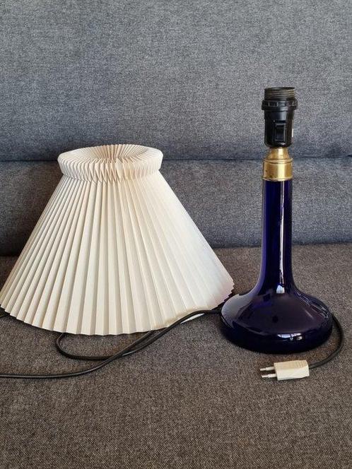 Holmegaard - Le Klint - Lampe de table - Laiton, Verre,, Antiek en Kunst, Antiek | Verlichting