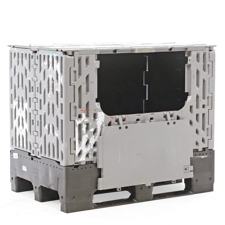 Gebruikte Palletbox stapel-/ inklapbaar, Doe-het-zelf en Bouw, Kratten en Dozen, Gebruikt, Ophalen of Verzenden