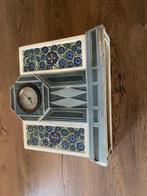 Tafelklok - Gudrun - Keramiek, Messing - 1920-1930