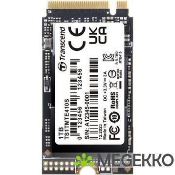 Transcend PCIe SSD 410S M.2 1 TB PCI Express 4.0 3D NAND, Verzenden