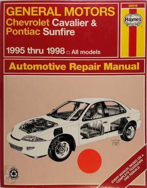 General Motors Chevrolet Cavalier & Pontiac Sunfire, Livres, Langue | Langues Autre, Envoi