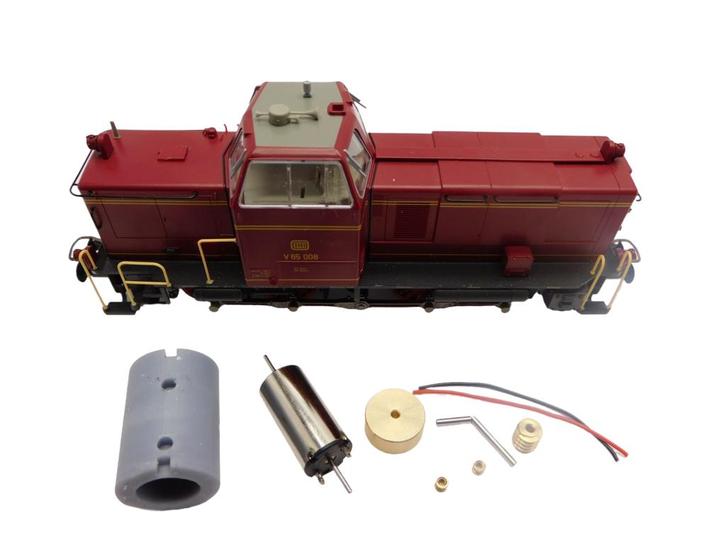 micromotor HR017C  motor ombouwset voor: Roco V36, V65, en, Hobby en Vrije tijd, Modeltreinen | H0, Gelijkstroom, Overige typen