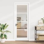 vidaXL Binnendeur met Glas ORKDAL Wit 83 x 232 cm, Doe-het-zelf en Bouw, Deuren en Vliegenramen, Verzenden, Nieuw