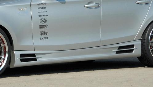 Rieger side skirt | 1er E87 (187 / 1K2/1K4): 09.04-03.07 (to, Auto-onderdelen, Carrosserie, Nieuw, BMW, Verzenden