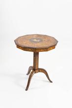 Bijzettafel - Walnoot, Thuya, Buxushout - Op de wind