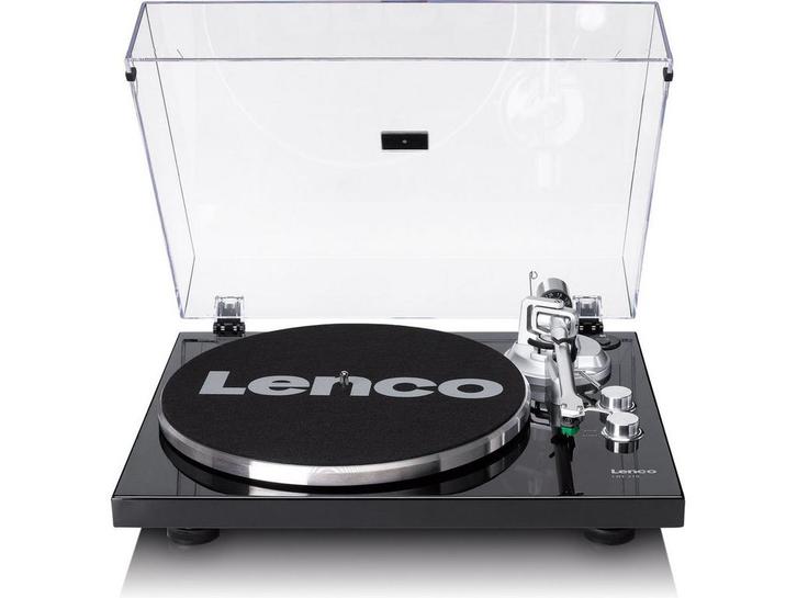 Lenco LBT-215BK - Platenspeler - Bluetooth 5.2 en, Huis en Inrichting, Woonaccessoires | Overige, Zo goed als nieuw, Verzenden