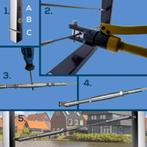 Staalkabel Balustradekit 4mm - Persterminal, Tuin en Terras, Verzenden, Nieuw